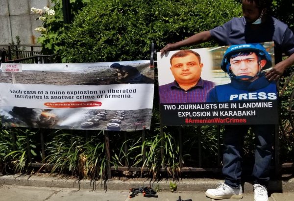 Nyu-Yorkda minaya düşərək həlak olan azərbaycanlı jurnalistlər yad edilib