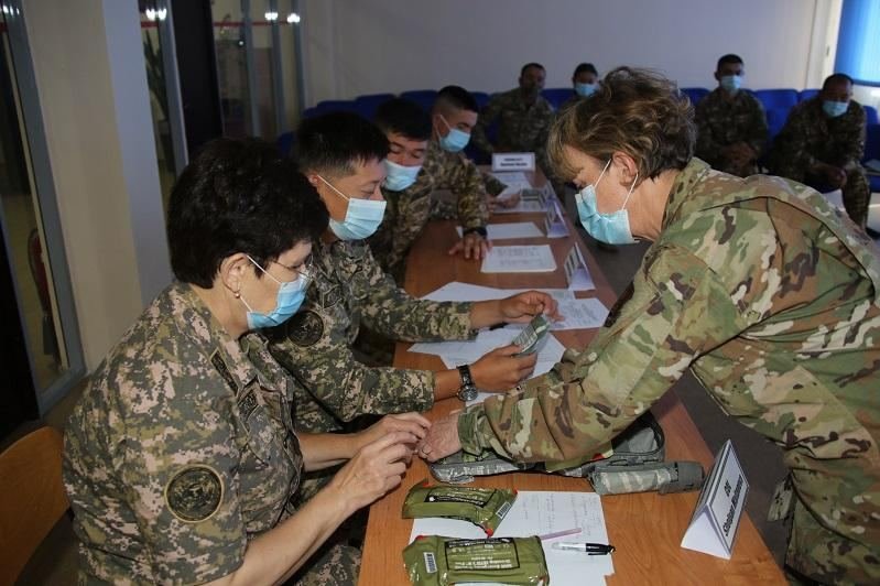 Казахстанские военные медики прошли миротворческую подготовку у экспертов США