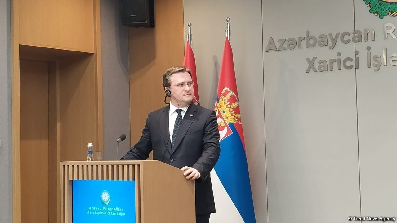 Сербия никогда не забудет поддержку Азербайджана, оказанную в тяжелые дни - министр