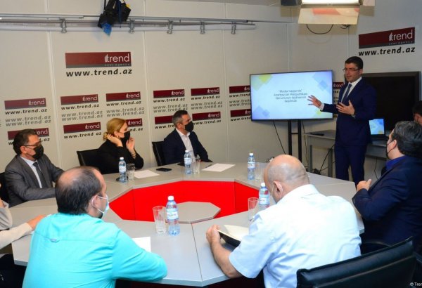 Azerbaijan’s Trend news agency holds discussions on bill "On Media"