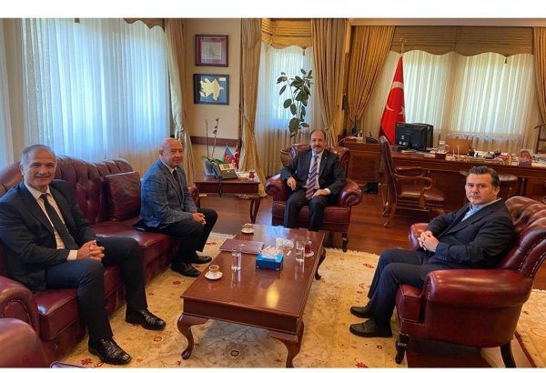 Talks held between Turkish ambassador to Azerbaijan and Trend News Agency
