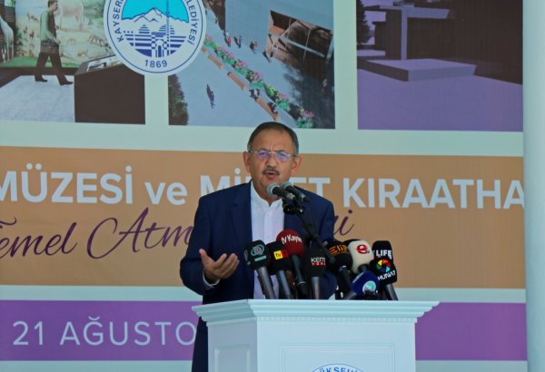 AK Parti Genel Başkan Yardımcısı Mehmet Özhaseki, Kayseri'de konuştu: