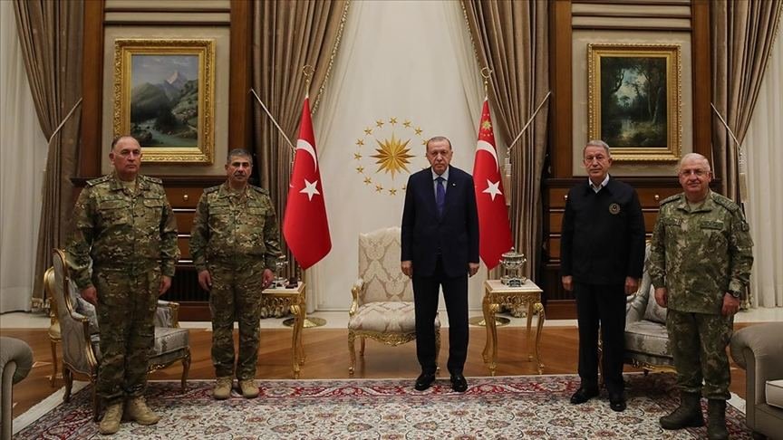 Turkish President receives Minister of Defense of Azerbaijan