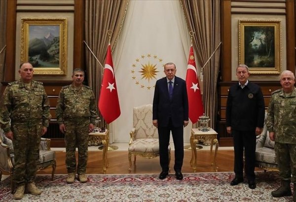 Turkish President receives Minister of Defense of Azerbaijan