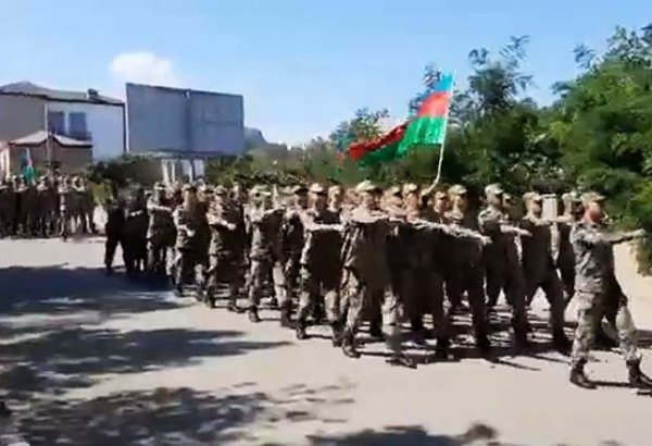 Azerbaijan holds military march in Shusha to mark anniversary of liberation of Baku