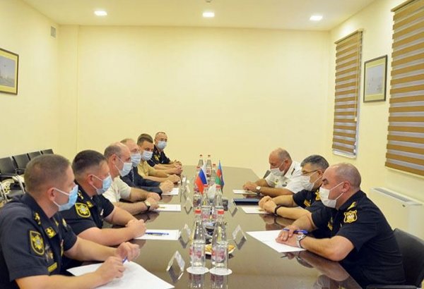 В Баку состоялась встреча военных моряков Азербайджана и России