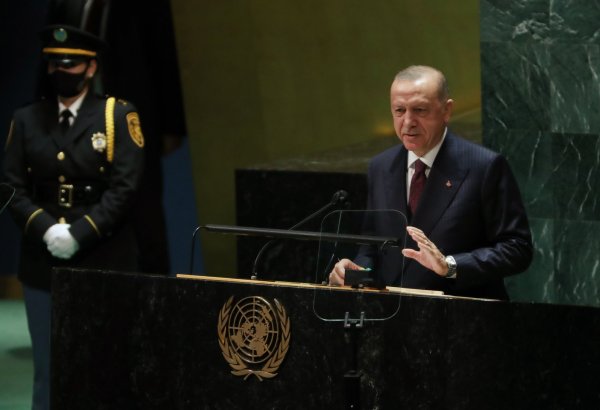 Президент Эрдоган провел ряд встреч на полях ГА ООН