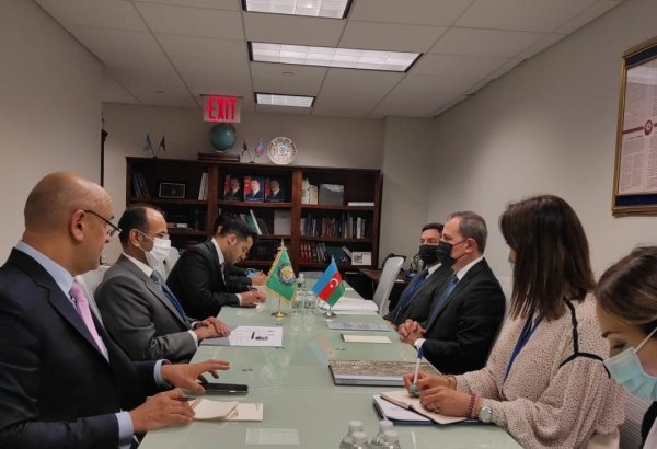 Azerbaijani FM meets with Secretary General of GCC