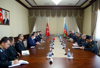 Chief of General Staff of Azerbaijani Armed Forces meets Turkish deputy minister