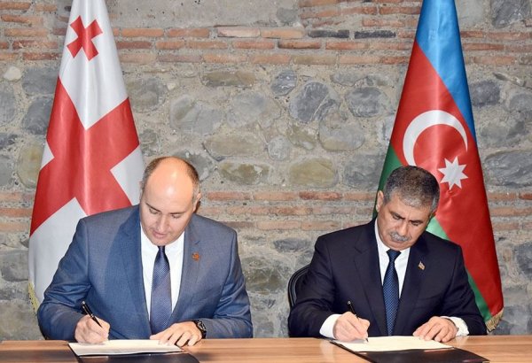 Минобороны Азербайджана и Грузии подписали план двустороннего сотрудничества (ФОТО)
