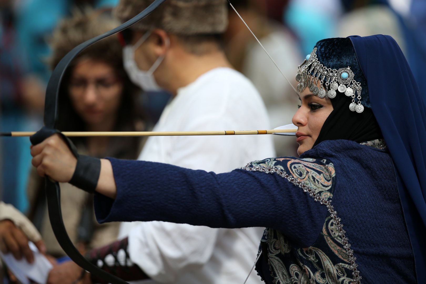 Adana'da düzenlenen Geleneksel Türk Okçuluğu Ruz-I Kasım Koşusu tamamlandı