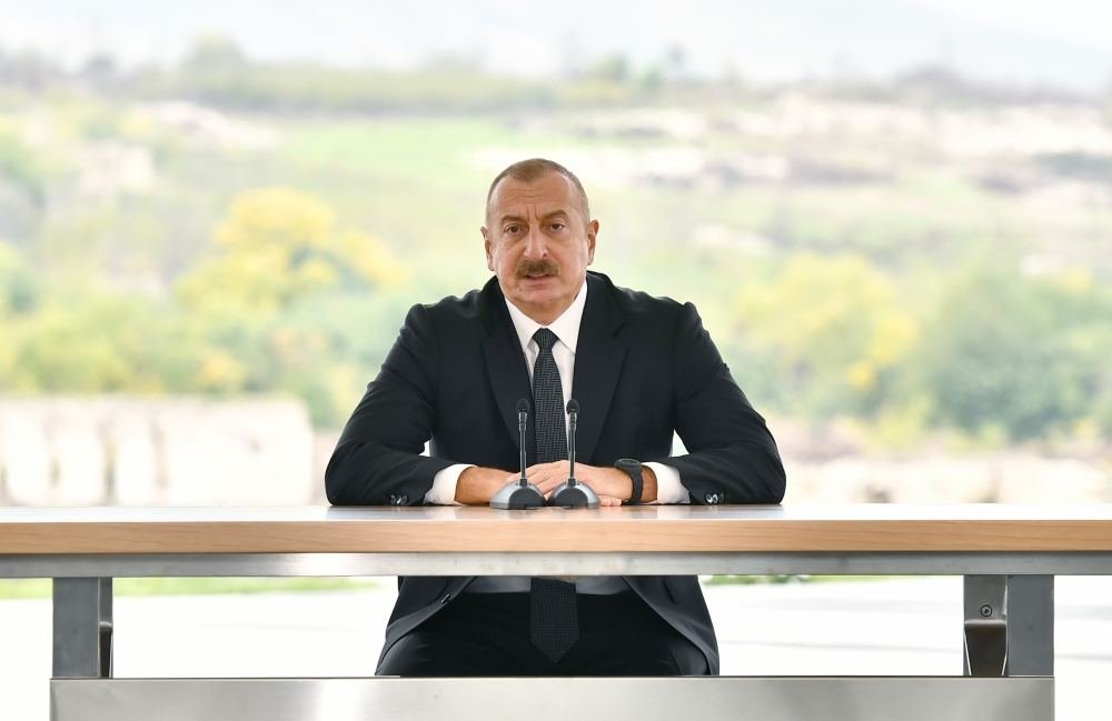 When I announced liberation of Fuzuli, whole world saw that we would complete our honorable mission - Azerbaijani president
