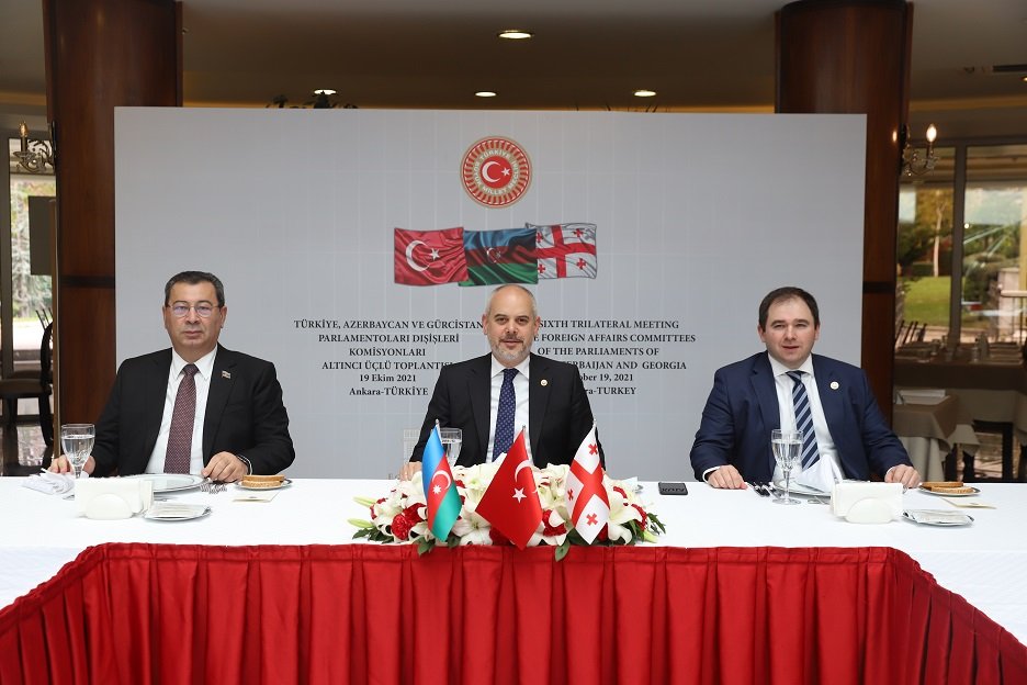 Türkiye, Azerbaycan ve Gürcistan Üçlü Dışişleri Komisyonu heyetler arası toplantısı yapıldı