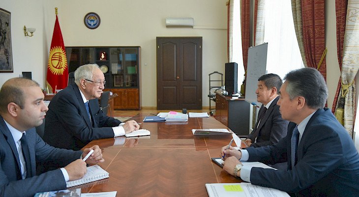 Kyrgyz Cabmin chairman receives ambassador of Azerbaijan to Kyrgyzstan