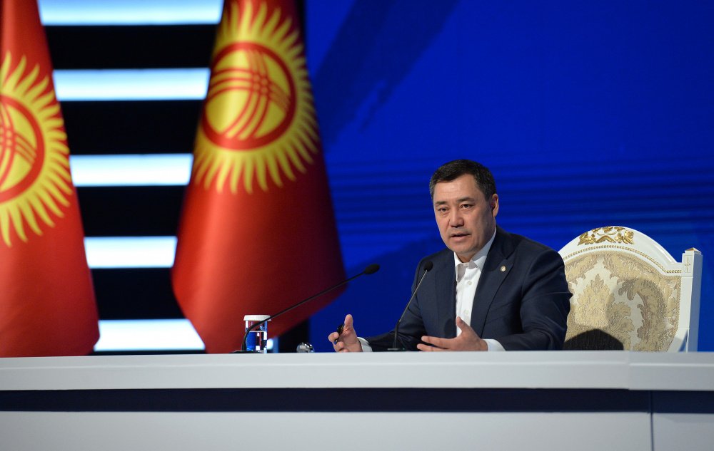 Президент Садыр Жапаров проведет пресс-конференцию для СМИ