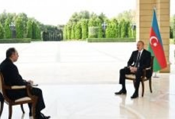 Chronicles of Victory: President Ilham Aliyev interviewed by Russian Interfax agency on October 28, 2020