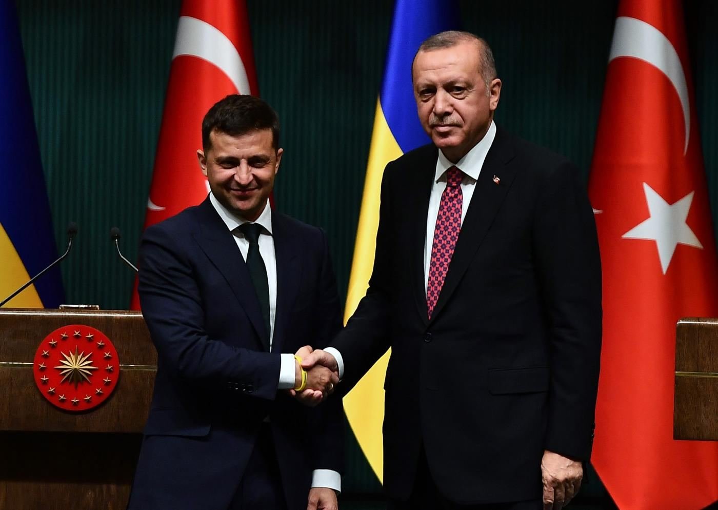 Erdogan, Zelenskyy discuss grain deal