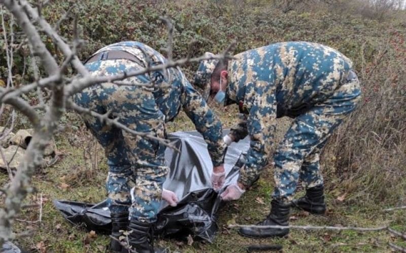 Body of another Armenian serviceman found on Azerbaijani liberated lands