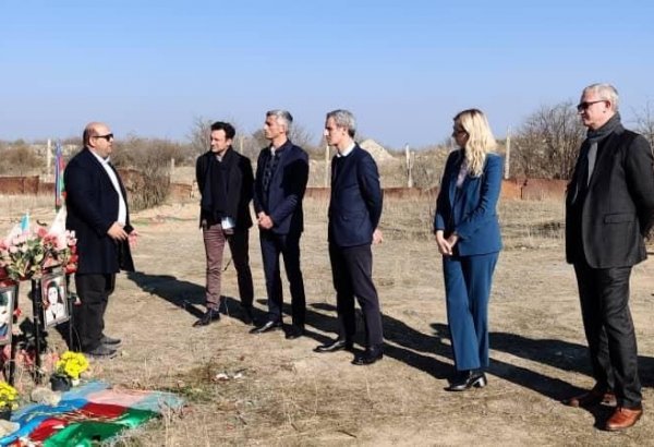 Посол Франции в Азербайджане посетил Агдам