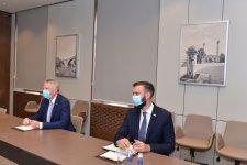 Azerbaijani FM receives Argentine ambassador