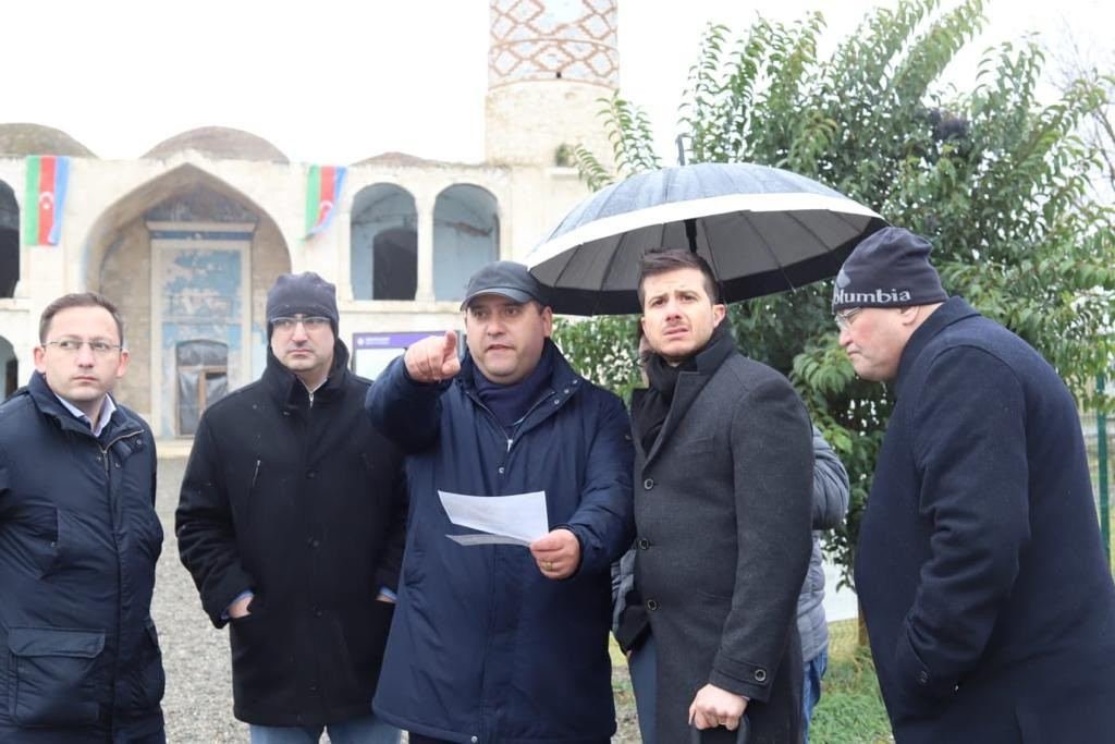 Delegation led by Israeli ambassador visits Azerbaijan’s Aghdam