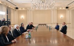 President Ilham Aliyev receives delegation led by President of Russian Academy of Sciences (PHOTO/VIDEO)