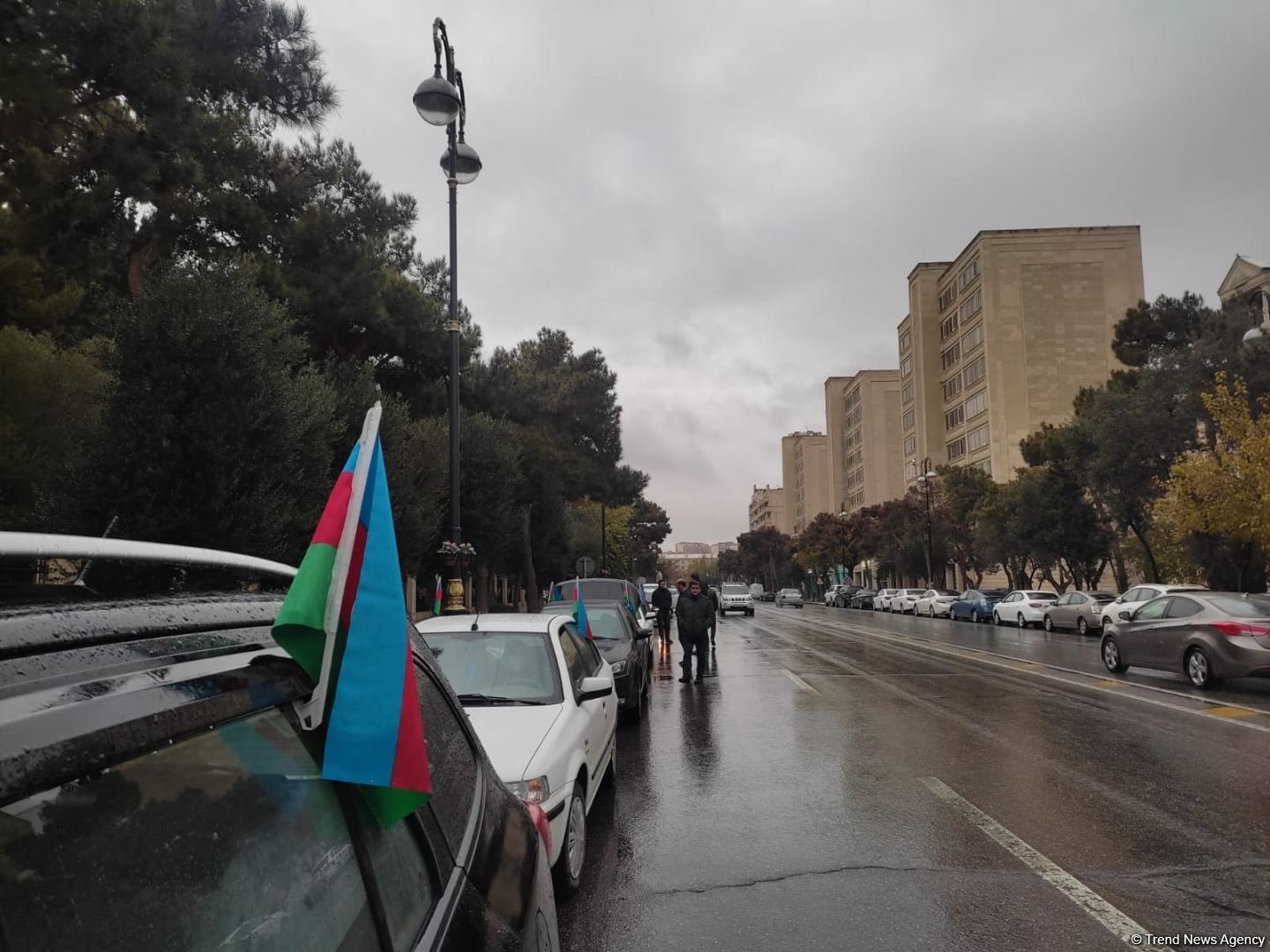 В Баку организован автопробег Победы