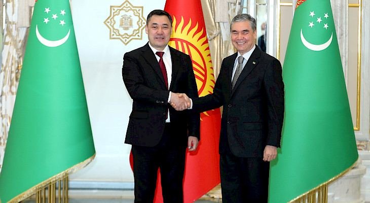 Presidents of Kyrgyzstan, Turkmenistan discuss current areas of bilateral relations