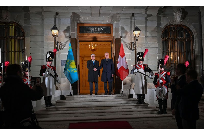 Қасым-Жомарт Тоқаев Швейцария Президентімен келіссөз жүргізді