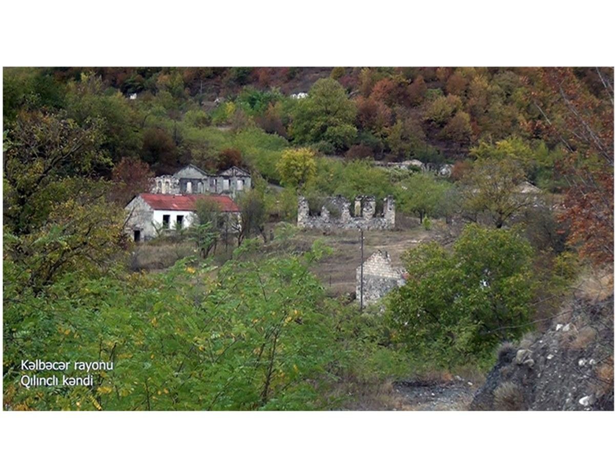 Azerbaijan shows footage from Kalbajar's liberated Gilinjli village