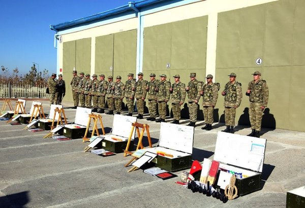 В Азербайджане в Отдельной общевойсковой армии проведены состязания на звание "Лучшая противотанковая батарея"