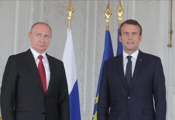 Путин и Макрон надеются на продуктивность предстоящей встречи лидеров Азербайджана и Армении в Брюсселе