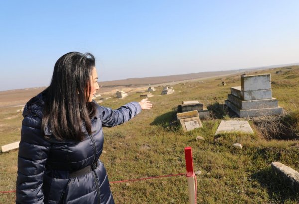 Омбудсмен Азербайджана осуществляет миссию по установлению фактов разрушения кладбищ в Физули