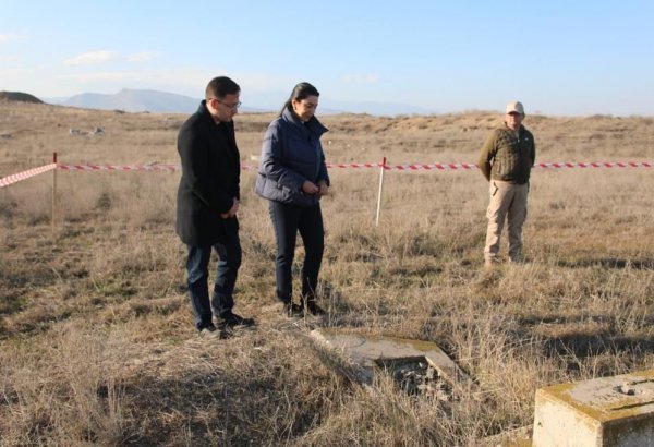 Омбудсмен Азербайджана осуществила миссию по установлению фактов разрушения кладбищ в Агдамском районе