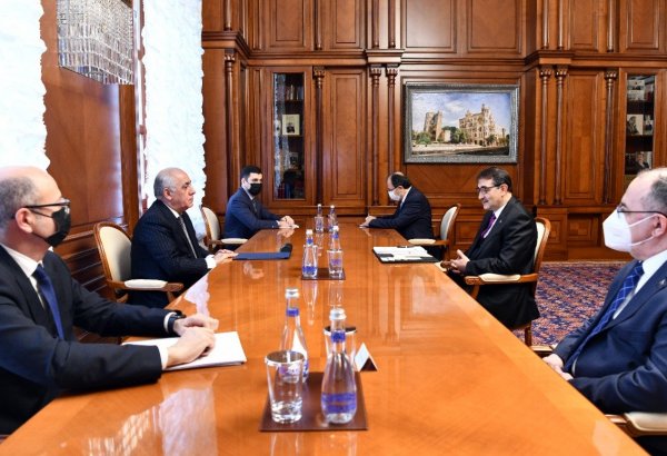 Премьер Азербайджана встретился с главой минэнерго Турции