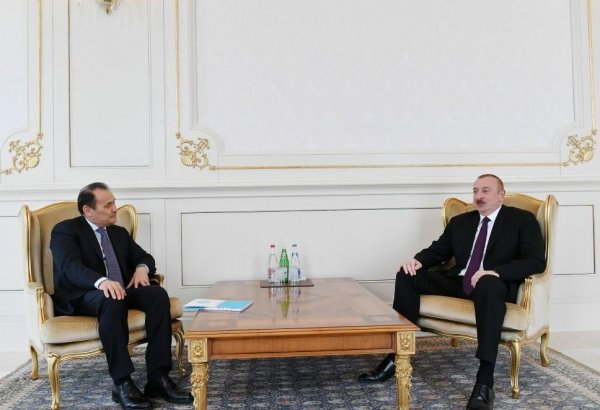 Baghdad Amreyev congratulates President Ilham Aliyev