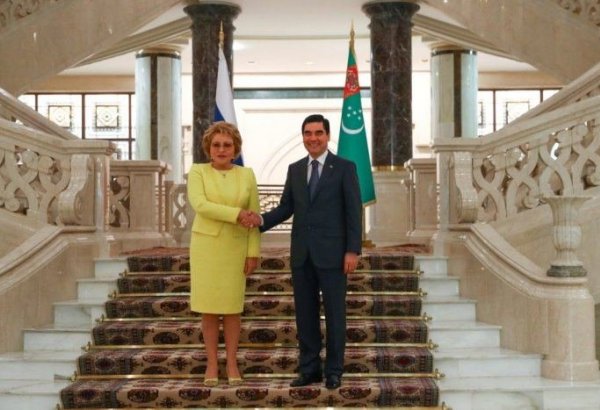 Телефонный разговор Президента Туркменистана и Спикера верхней палаты Парламента России