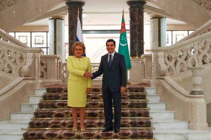 Turkmenistan's president and Speaker of Upper House of Russian Parliament hold phone talks