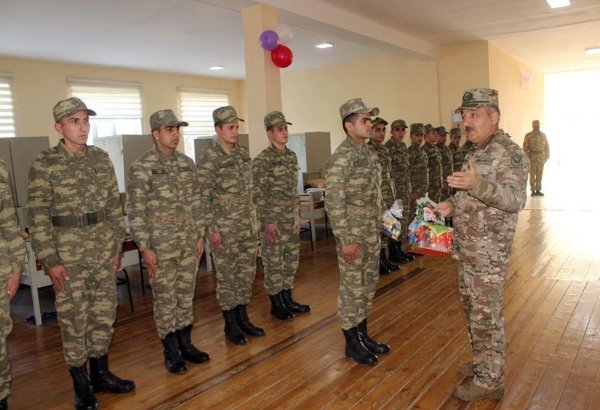 Commander of Land Forces of Azerbaijan visited the military units