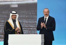 Prezident İlham Əliyev "Xızı-Abşeron" Külək Elektrik Stansiyasının təməlqoyma mərasimində iştirak edib