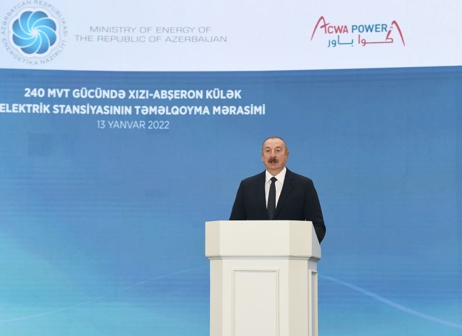 Prezident İlham Əliyev: Ölkəmizin enerji təhlükəsizliyi tam təmin edilib