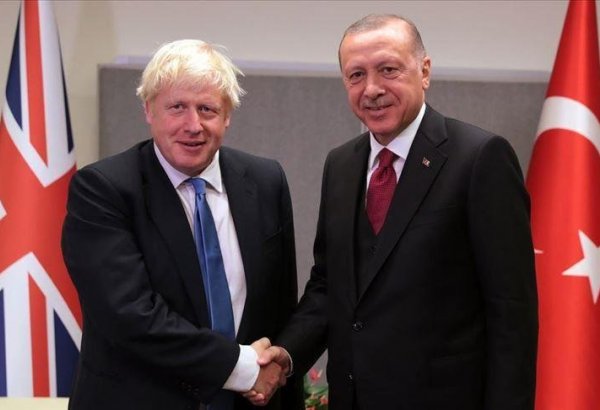 Эрдоган провел встречу с британским премьером