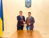 Azərbaycan və Ukrayna arasında qarşılıqlı investisiya barədə memorandum imzalanıb