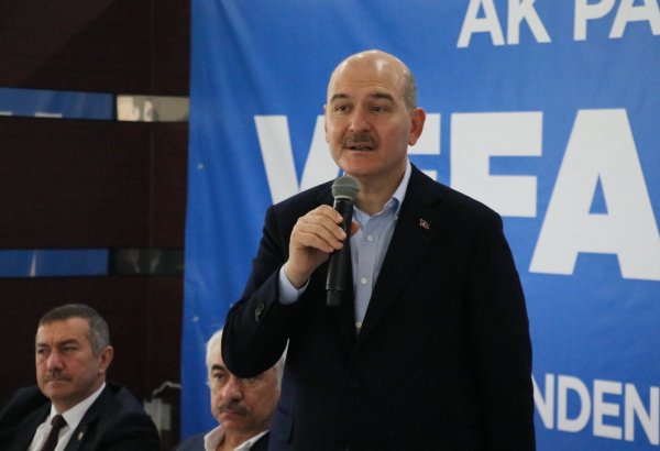 İçişleri Bakanı Soylu, Sinop'ta AK Parti İl Başkanlığının "Vefa Buluşması"na katıldı: