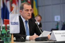 Azerbaijani FM rejects unfounded allegations of Armenian representative at OSCE forum ***URGENTLY