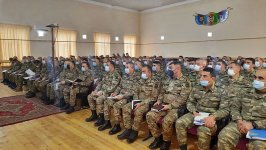Activities of military units stationed in Azerbaijan's liberated territories inspected