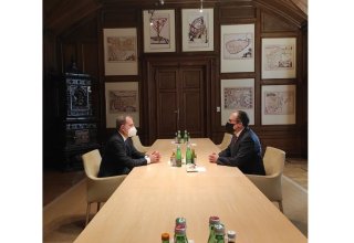 Azerbaijani FM discusses issues of bilateral cooperation with Austrian minister