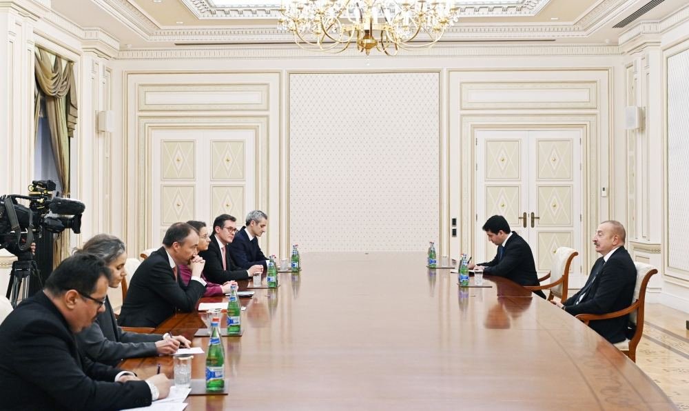 President Ilham Aliyev receives Advisor to the French President's Cabinet and EU Special Representative for South Caucasus