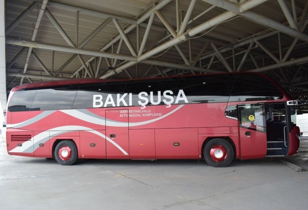 Azerbaijan discloses number of passengers of regular bus trips to liberated Shusha, Aghdam