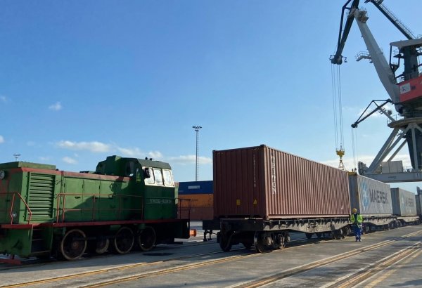 “ADY Konteyner” Assaka-Bakı marşrutu üzrə ilk konteyner blok qatarının çatdırılmasını həyata keçirib